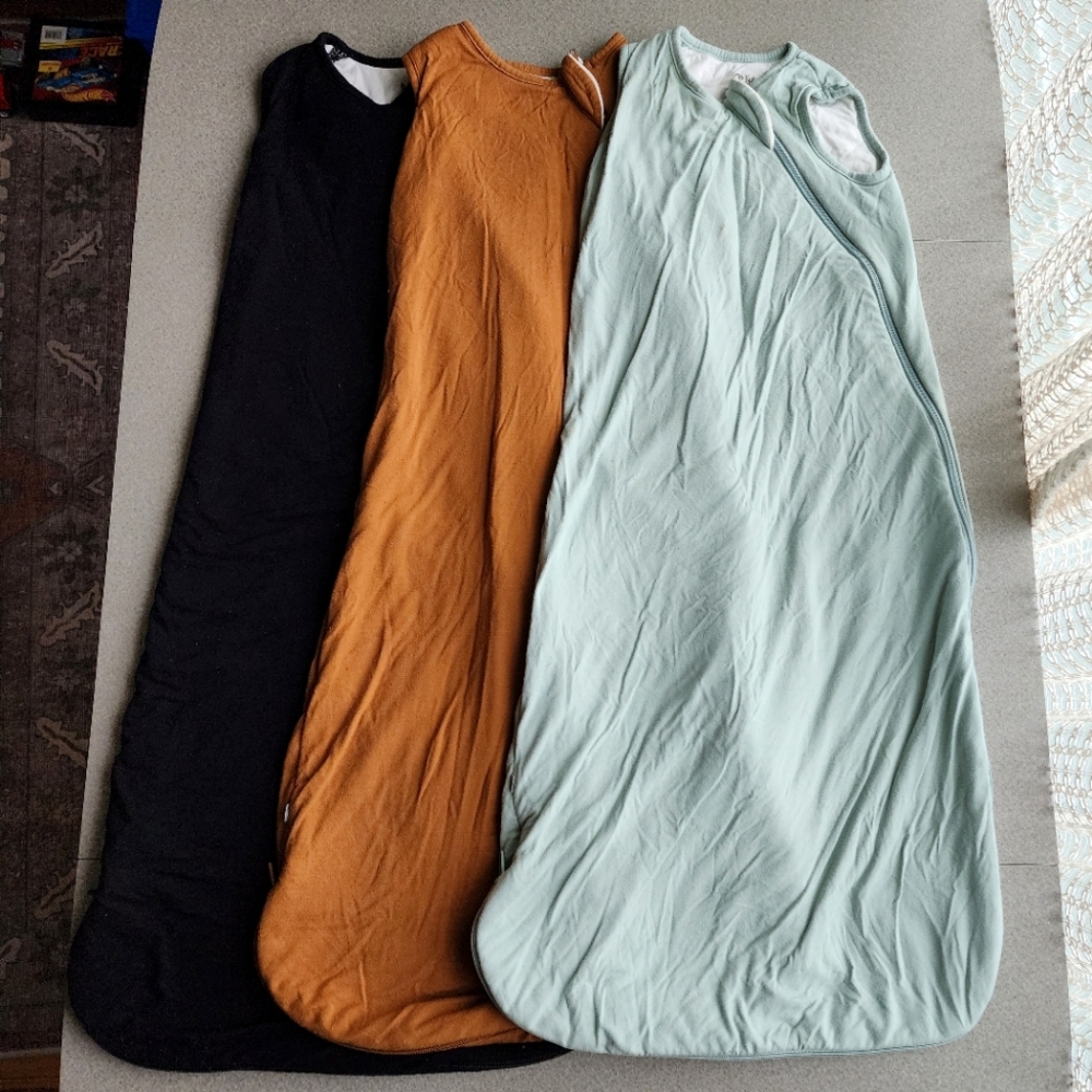 3 Kyte Baby Sleep Sacks Medium 1.0 TOG